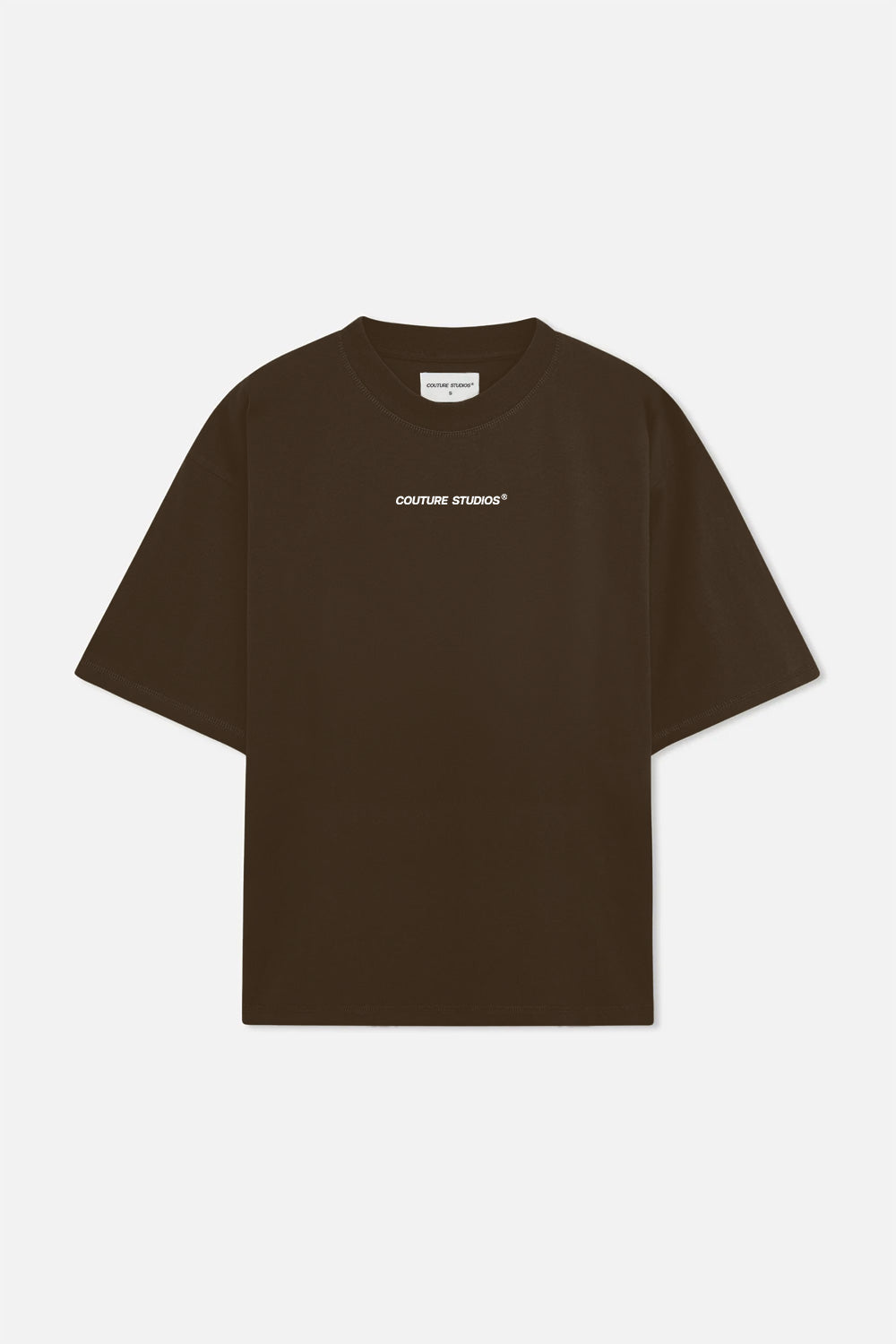 LIFE IS SHORT TEE CHOCOLATE