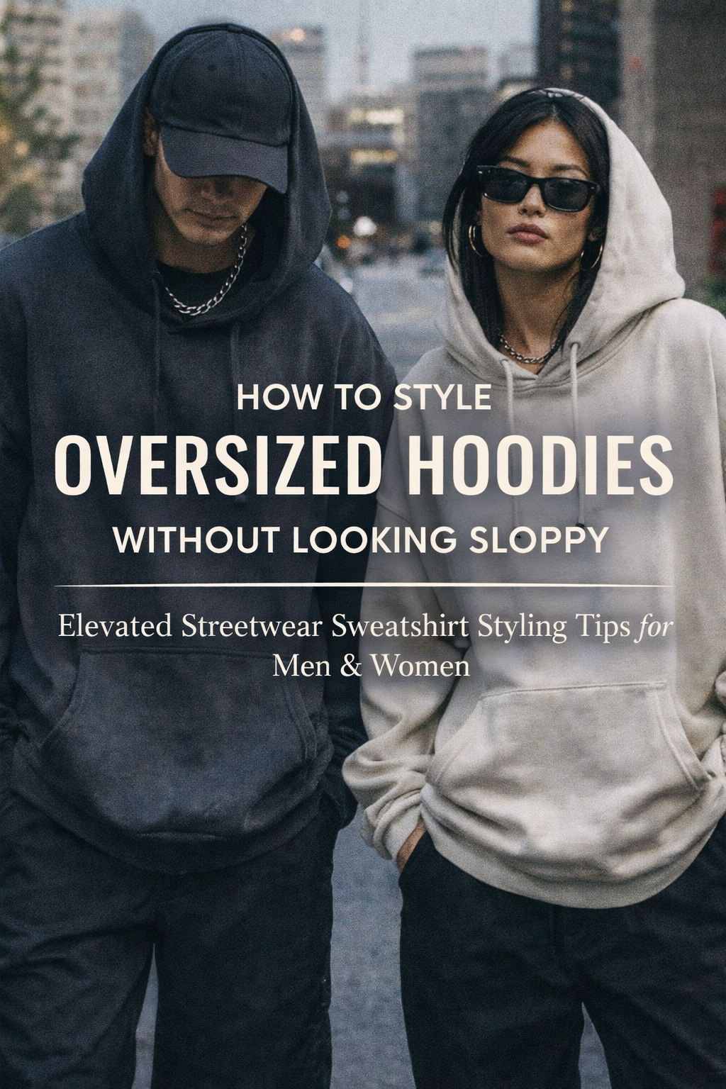 How to Style Oversized Hoodies Without Looking Sloppy