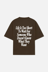 LIFE IS SHORT CHOCOLATE
