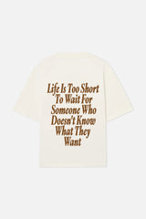 LIVE IS SHORT CREAM