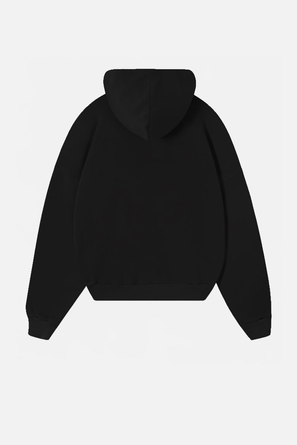 HALF MOON HOODIE BLACK