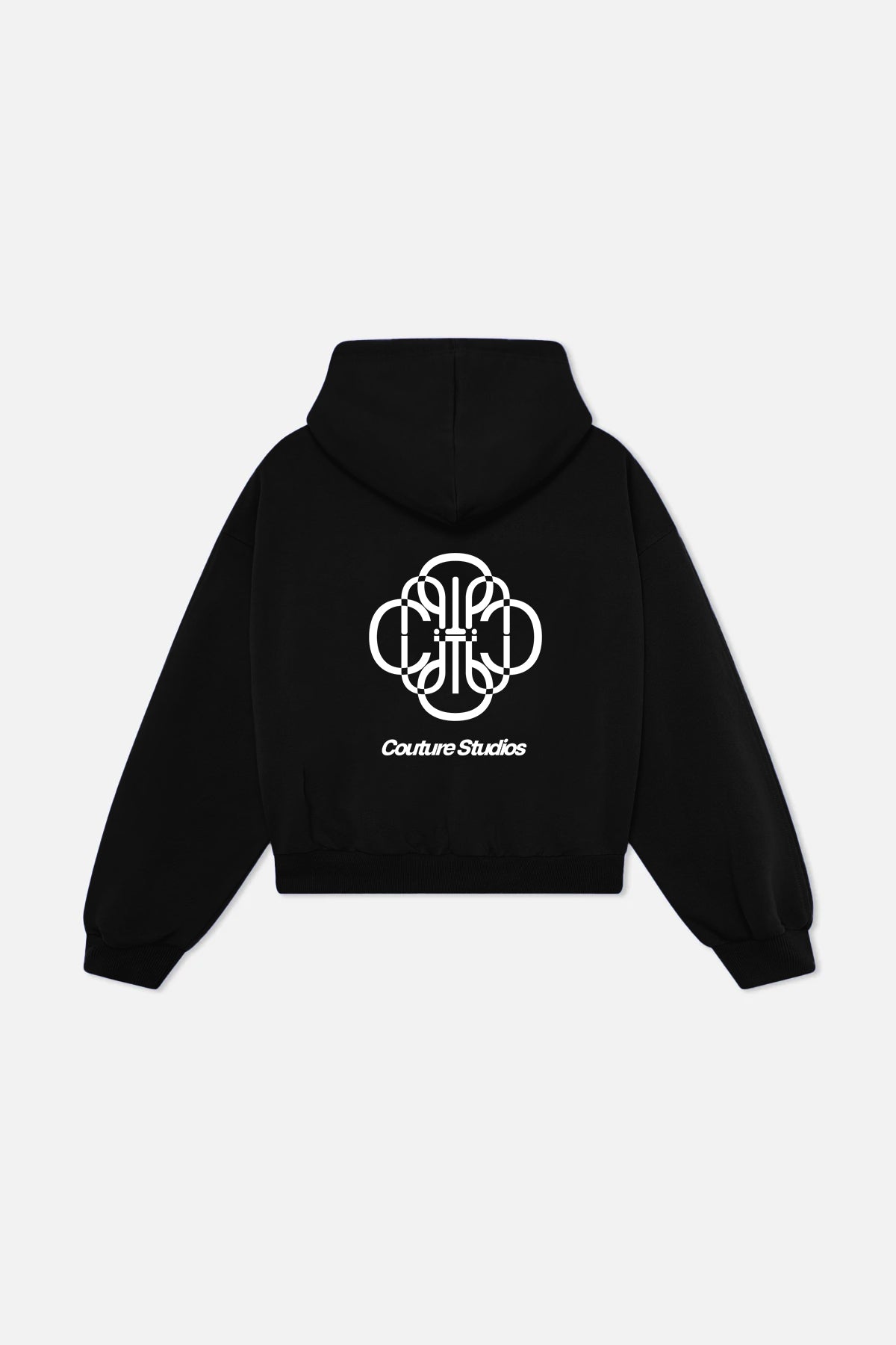black oversized hoodie streetwear fashion Spain