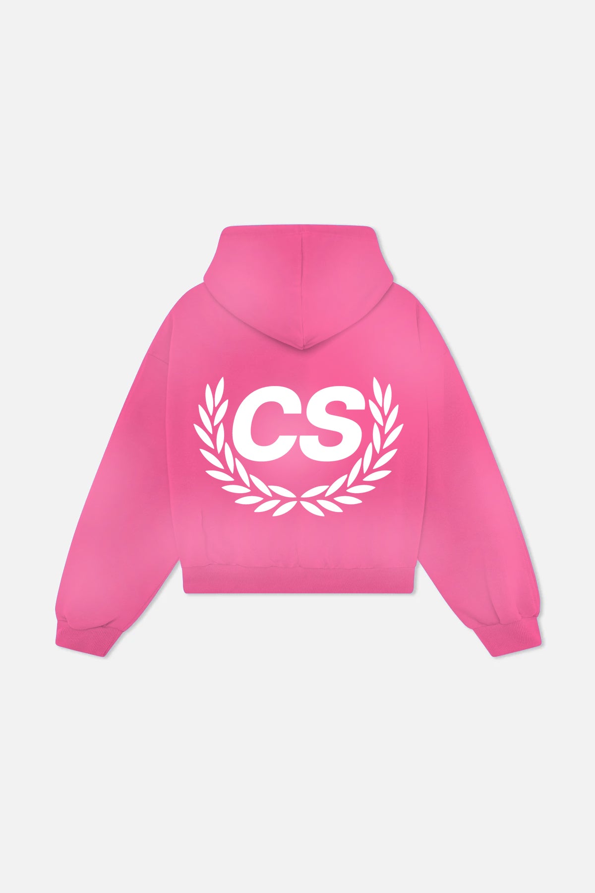 premium cotton pink hoodie oversized fit