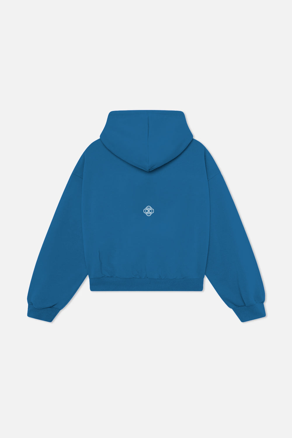 BLUE EMBROIDERED SWEATSHIRT