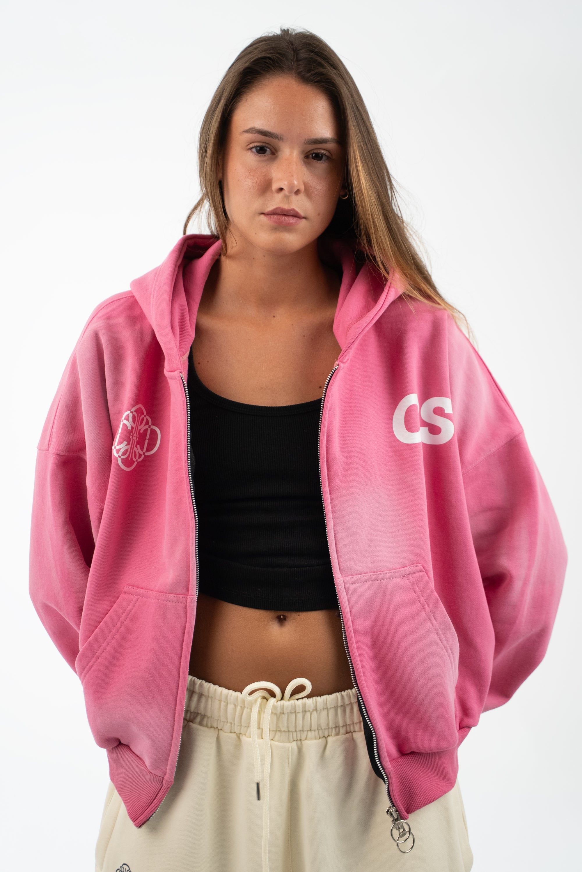 CENTENARY HOODIE PINK